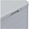 Dynbox 90 liter ljusgrå vidaXL – miniatyr 9