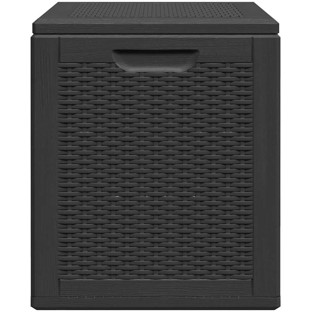 Dynbox 90 liter svart PP-rotting vidaXL – bild 5