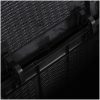 Dynbox 90 liter svart PP-rotting vidaXL – miniatyr 7