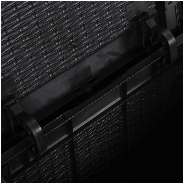 Dynbox 90 liter svart PP-rotting vidaXL – bild 7