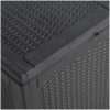 Dynbox 90 liter svart PP-rotting vidaXL – miniatyr 8