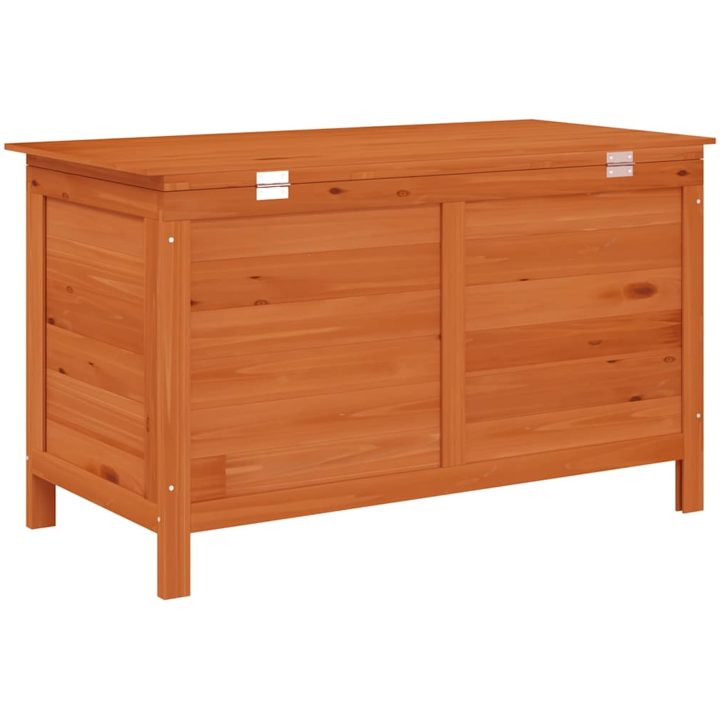 Dynbox 99x49,5x58,5 cm massivt granträ vidaXL 100 x 50 x 58 cm – bild 6