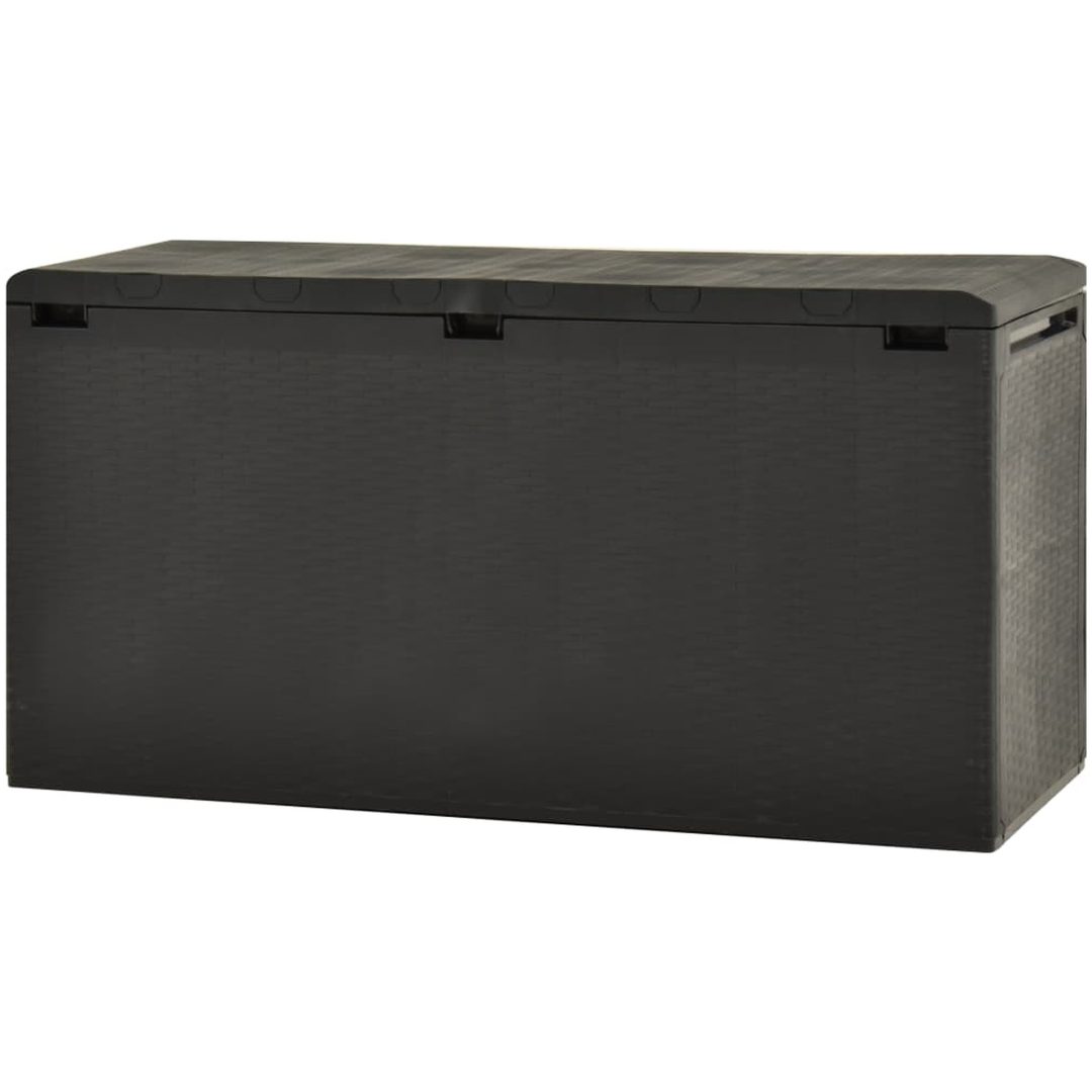 Dynbox antracit 114x47x60 cm vidaXL – bild 3