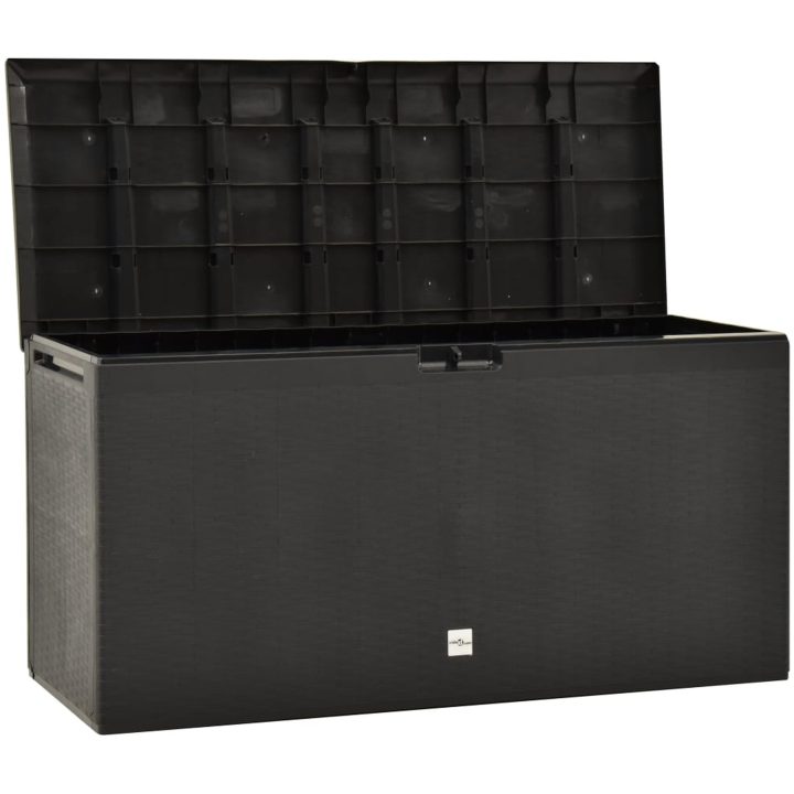 Dynbox antracit 114x47x60 cm vidaXL – bild 5