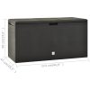 Dynbox antracit 114x47x60 cm vidaXL – miniatyr 7