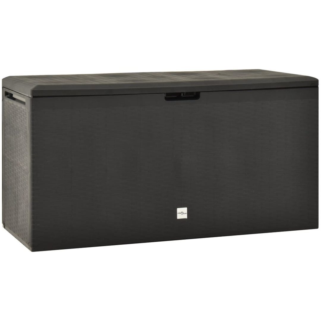 Dynbox antracit 114x47x60 cm vidaXL