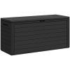 Dynbox antracit 116x44x55 cm vidaXL – miniatyr 2