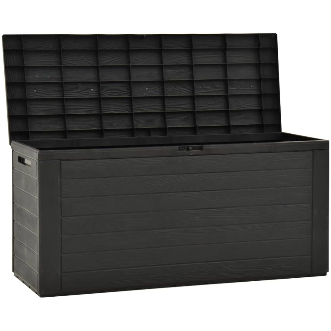 Dynbox antracit 116x44x55 cm vidaXL – bild 6