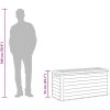Dynbox antracit 116x44x55 cm vidaXL – miniatyr 9