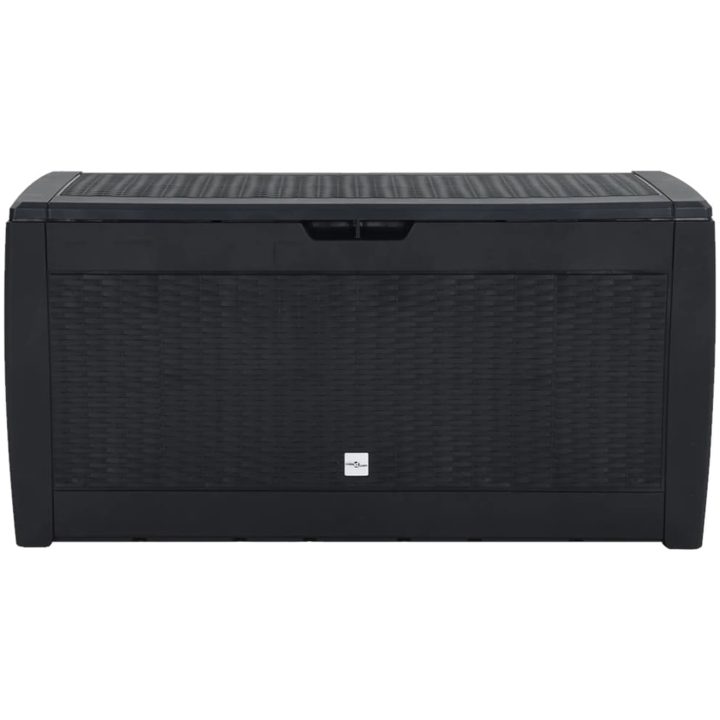 Dynbox antracit 119x48x60 cm polypropen vidaXL – bild 3
