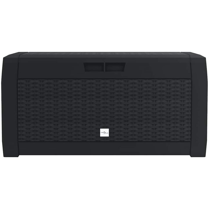 Dynbox antracit 119x48x60 cm polypropen vidaXL – bild 4