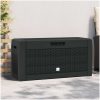 Dynbox antracit 119x48x60 cm polypropen vidaXL – miniatyr 1