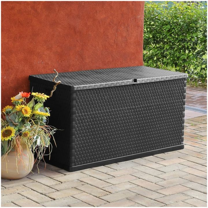 Dynbox antracit 120x56x63 cm PP-rotting vidaXL – bild 3