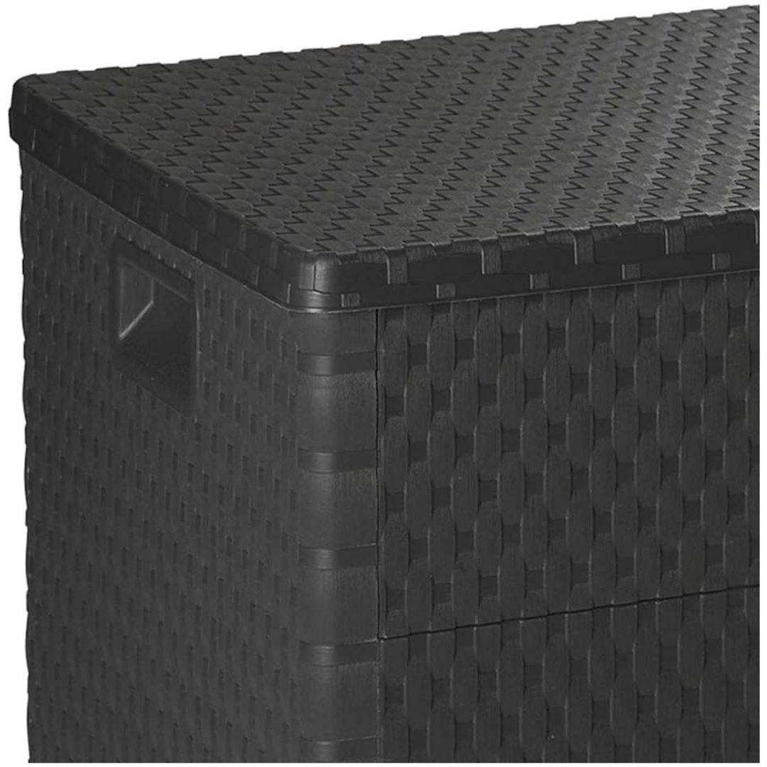 Dynbox antracit 120x56x63 cm PP-rotting vidaXL – bild 7