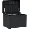Dynbox antracit 125 L PP vidaXL – miniatyr 5