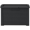 Dynbox antracit 125 L PP vidaXL – miniatyr 6