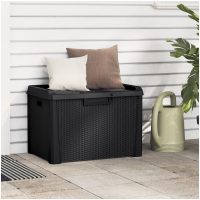 Dynbox antracit 125 L PP vidaXL
