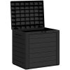 Dynbox antracit 58,5x46x55 cm polypropen vidaXL – miniatyr 5