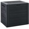 Dynbox antracit 58,5x46x55 cm polypropen vidaXL – miniatyr 1