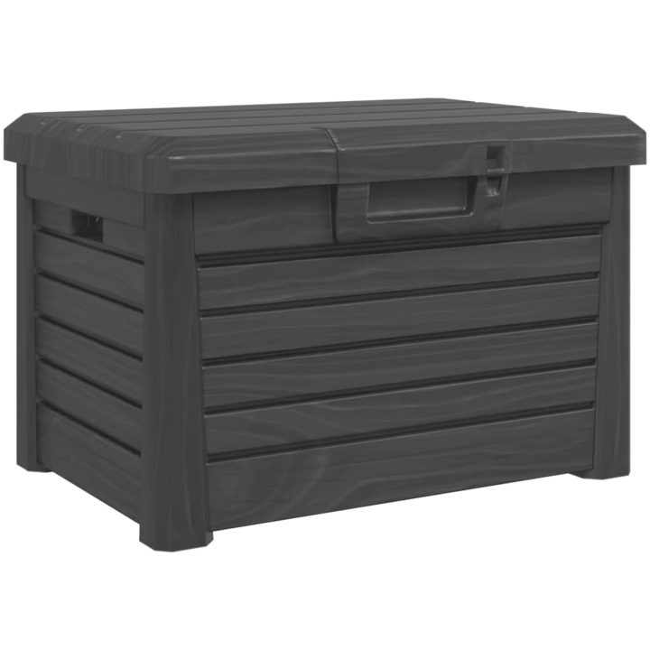 Dynbox antracit 73x50,5x46,5 cm polypropen vidaXL – bild 2