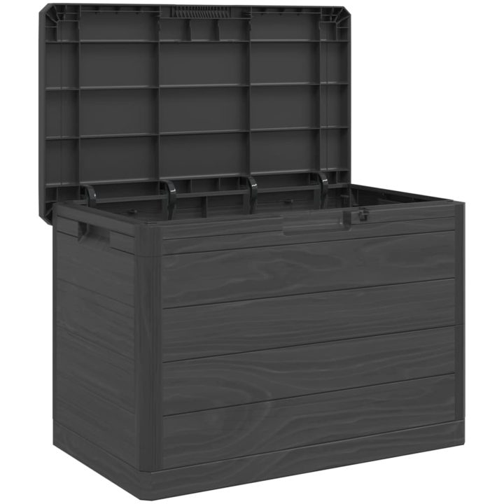 Dynbox antracit 77,5x44,5x53 cm polypropen vidaXL – bild 8
