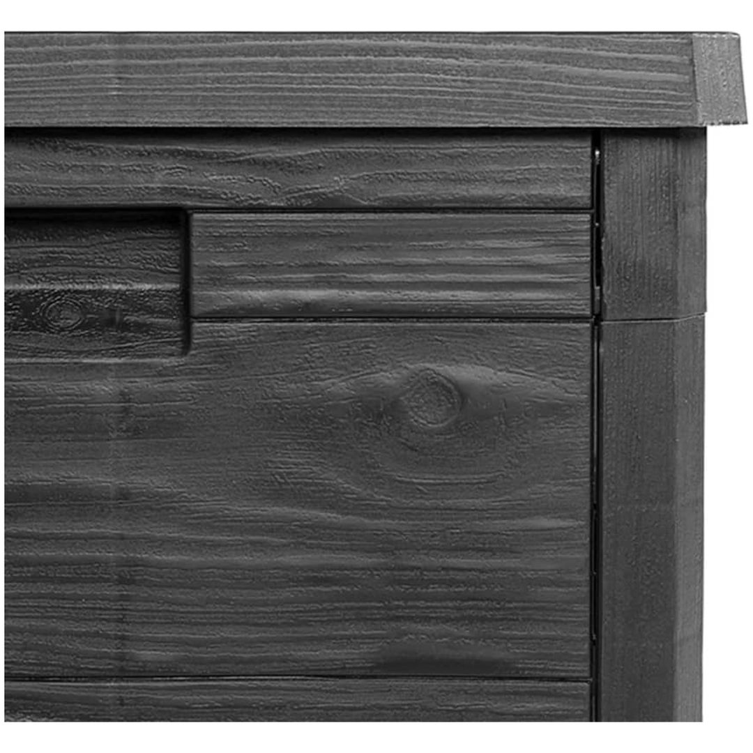 Dynbox antracit 77,5x44,5x53 cm polypropen vidaXL – bild 9
