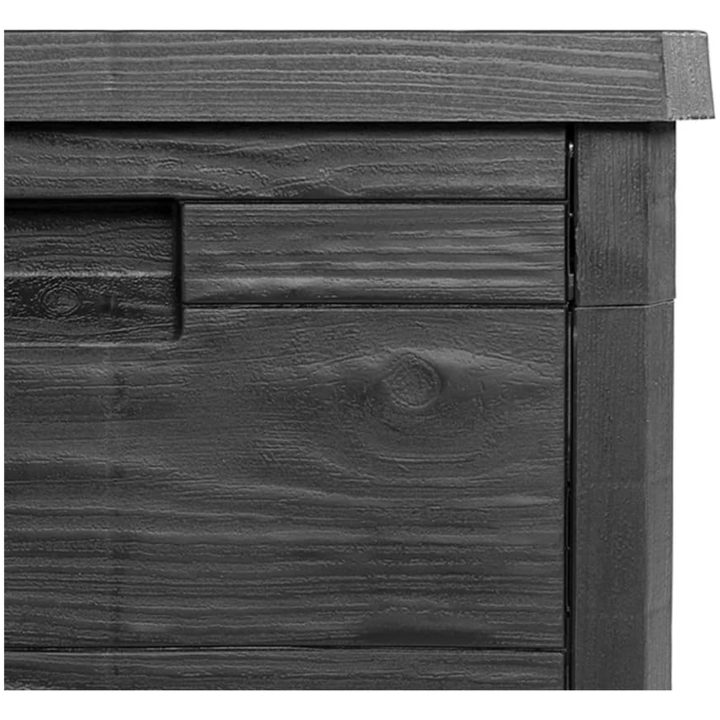Dynbox antracit 77,5x44,5x53 cm polypropen vidaXL – bild 9