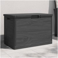 Dynbox antracit 77,5x44,5x53 cm polypropen vidaXL