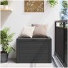 Dynbox antracit 78x44x55 cm vidaXL – miniatyr 1