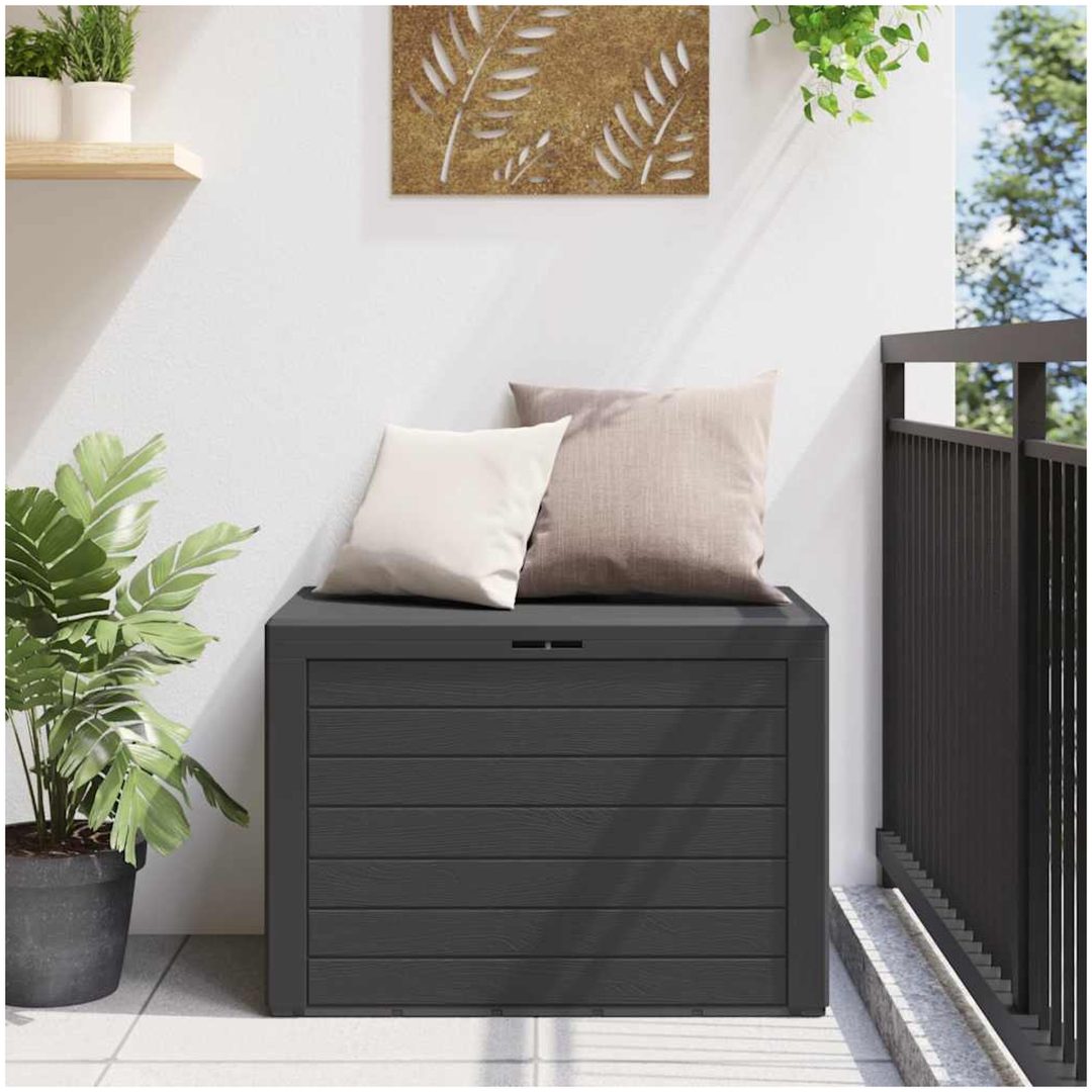 Dynbox antracit 78x44x55 cm vidaXL