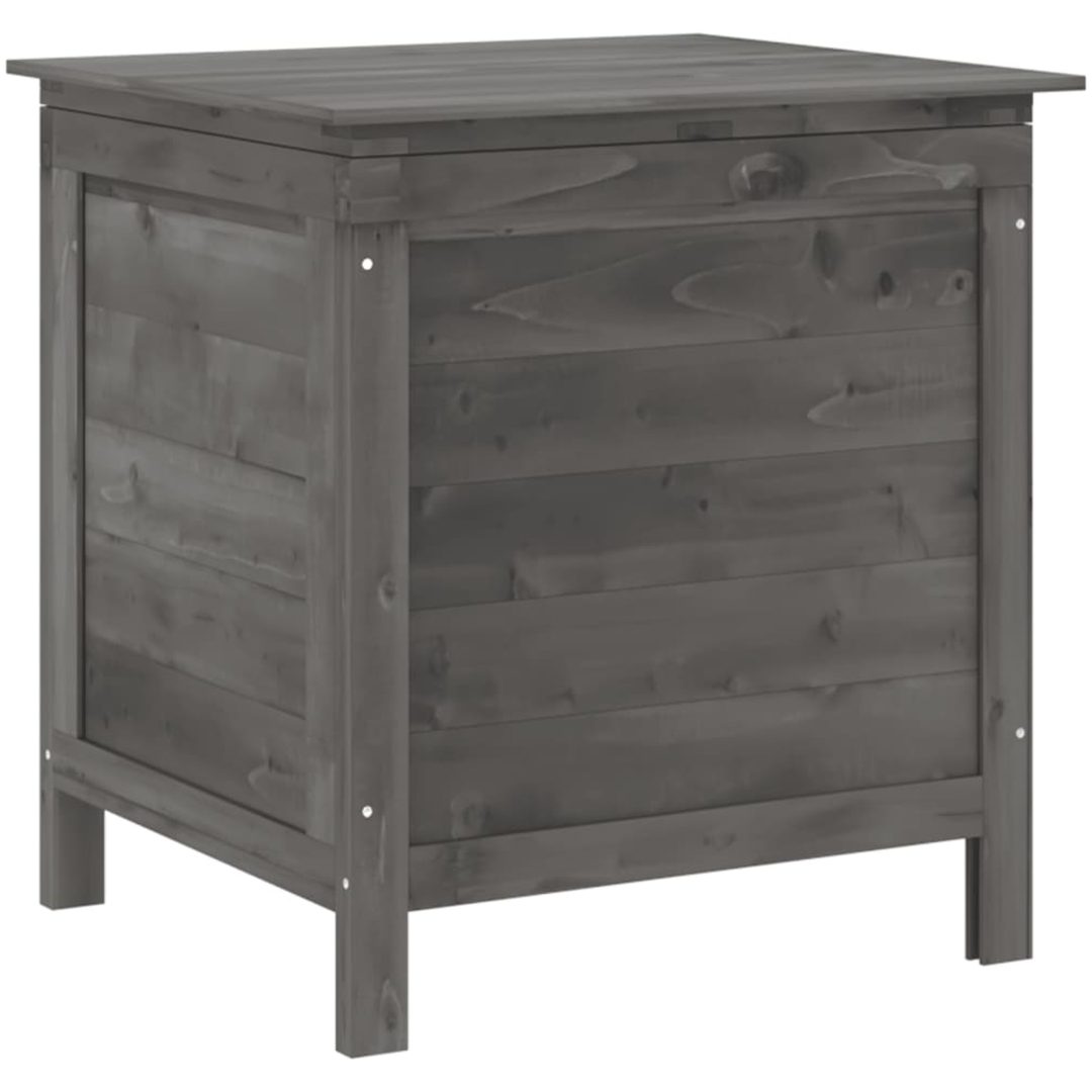 Dynbox antracit massivt granträ vidaXL 50 x 49 x 56.5 cm – bild 2