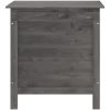 Dynbox antracit massivt granträ vidaXL 50 x 49 x 56.5 cm – miniatyr 4