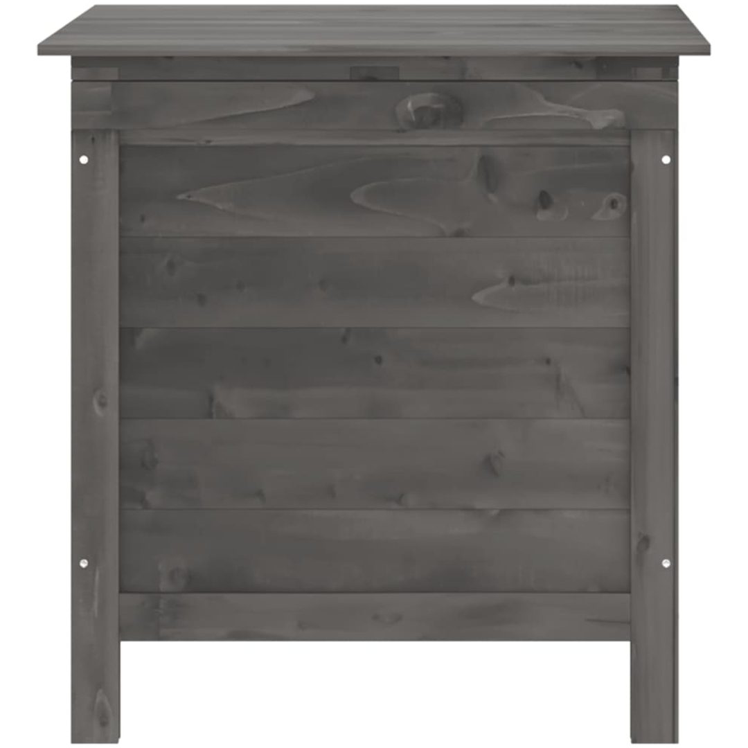 Dynbox antracit massivt granträ vidaXL 50 x 49 x 56.5 cm – bild 4