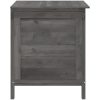 Dynbox antracit massivt granträ vidaXL 50 x 49 x 56.5 cm – miniatyr 5