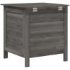 Dynbox antracit massivt granträ vidaXL 50 x 49 x 56.5 cm – miniatyr 6