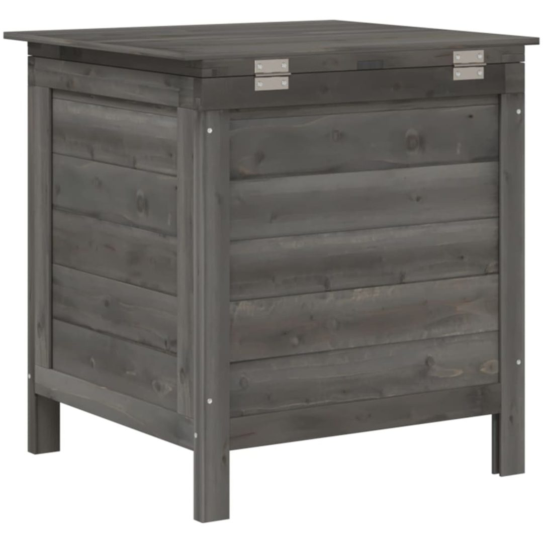 Dynbox antracit massivt granträ vidaXL 50 x 49 x 56.5 cm – bild 6