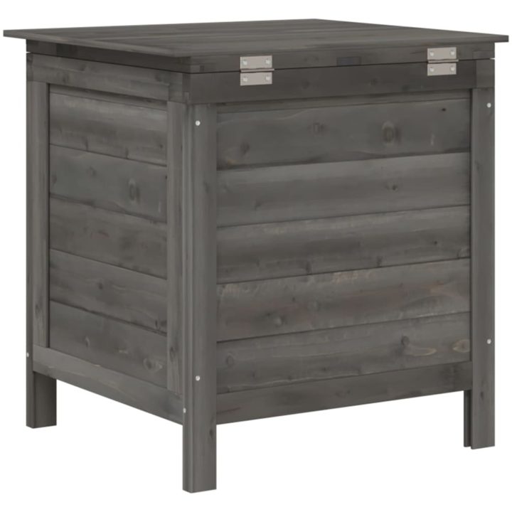 Dynbox antracit massivt granträ vidaXL 50 x 49 x 56.5 cm – bild 6