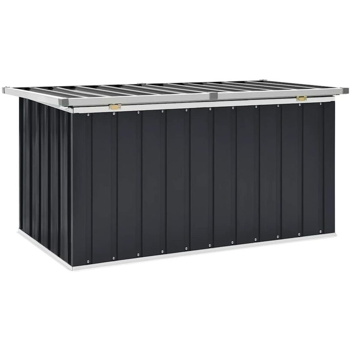 Dynbox antracit vidaXL 129 x 67 x 65 cm – bild 8