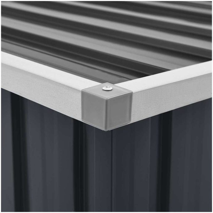 Dynbox antracit vidaXL 129 x 67 x 65 cm – bild 10
