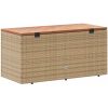 Dynbox beige konstrotting akaciaträ vidaXL 110 x 50 x 54 cm – miniatyr 6