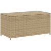 Dynbox blandad beige 190L konstrotting vidaXL 100 x 50 x 50 cm – miniatyr 2