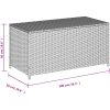Dynbox blandad beige 190L konstrotting vidaXL 100 x 50 x 50 cm – miniatyr 11
