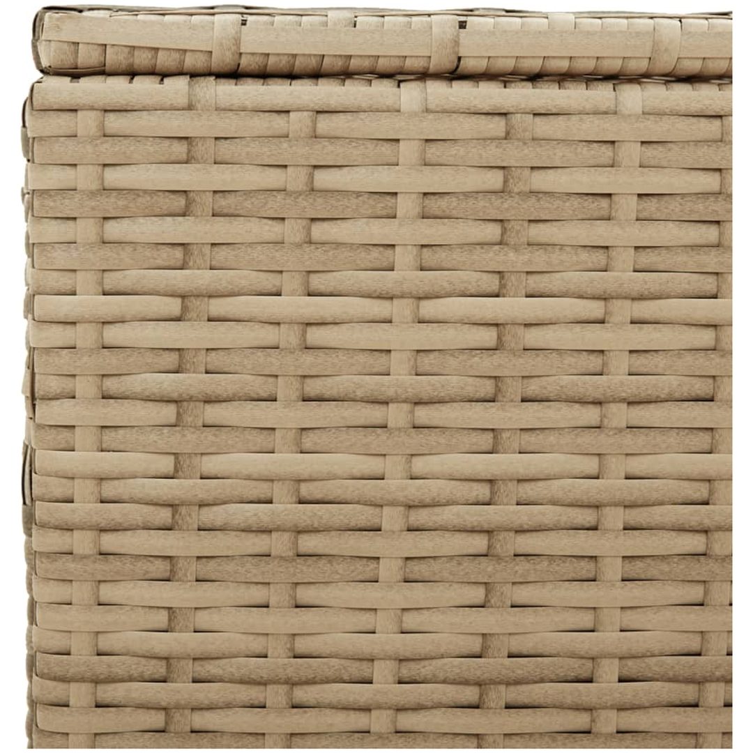 Dynbox blandad beige 190L konstrotting vidaXL 100 x 50 x 50 cm – bild 9