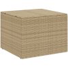 Dynbox blandad beige 291L konstrotting vidaXL 80 x 75 x 59 cm – miniatyr 2