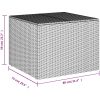 Dynbox blandad beige 291L konstrotting vidaXL 80 x 75 x 59 cm – miniatyr 9