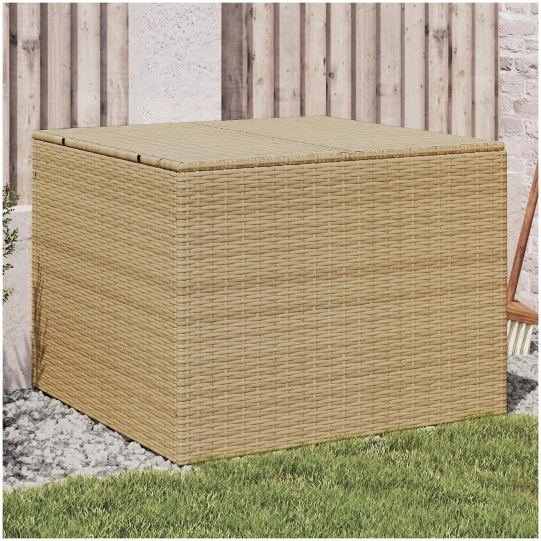Dynbox blandad beige 291L konstrotting vidaXL 80 x 75 x 59 cm