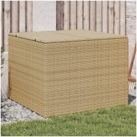 Dynbox blandad beige 291L konstrotting vidaXL