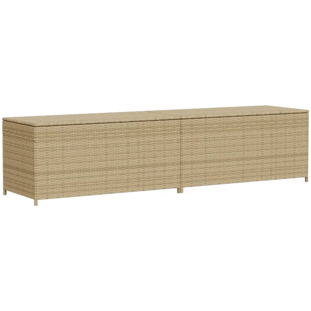Dynbox blandad beige 469L konstrotting vidaXL 200 x 50 x 58 cm – bild 2