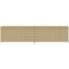 Dynbox blandad beige 469L konstrotting vidaXL 200 x 50 x 58 cm – miniatyr 4