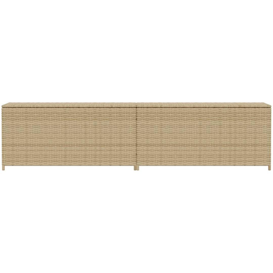 Dynbox blandad beige 469L konstrotting vidaXL 200 x 50 x 58 cm – bild 4